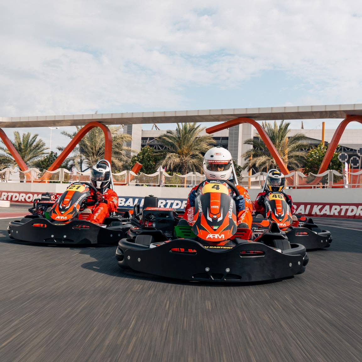 Indoor karting, Dubai Autodrome 15 min (Private Transfer)
