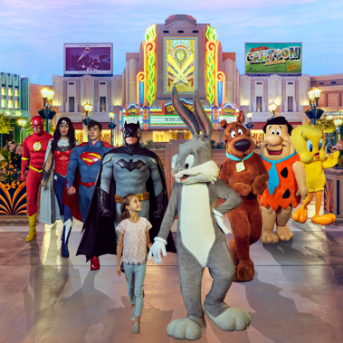 Warner Bros Abu Dhabi Tickets with Transfers. (Private)