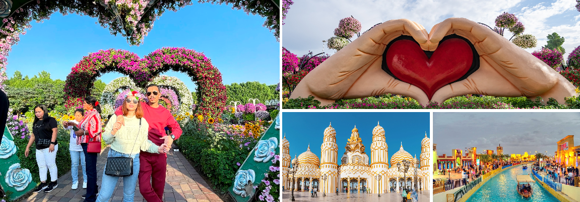 Miracle Garden and Global Village with Private Transfer